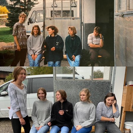 Fotoaktion: altes Büdl- neue Farb